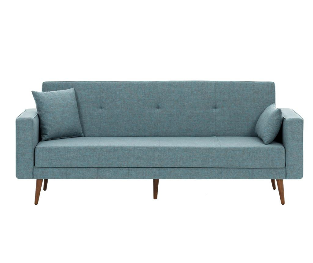 Canapea extensibila cu 3 locuri Dublin Blue