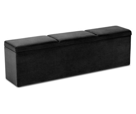 Bancheta Enrico Black 160 cm