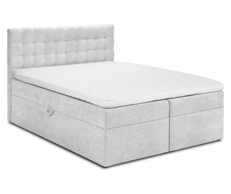 Pat cu spatiu pentru depozitare Jade Silver