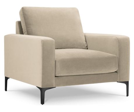 Fotoliu Velvet Harmony Beige